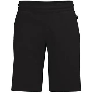 Jerseyhose TRIGEMA "TRIGEMA Bermuda aus Single-Jersey", Damen, Gr. XXL, Normalgrößen, schwarz, Single Jersey, 100% Baumwolle, Hosen Jerseyhose