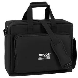 Mophorn VEVOR DJ-Mixer Tragetasche, 1200D Oxford-Gewebe, für DJ-Ausrüstung mit Aufbewahrungstasche, 1,5 m langer, abnehmbarer Schultergurt, 10 cm Polsterung, 49,5 x 22,0 x 39,5 cm Tasche für DJ-Controller