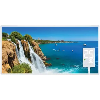 Infrarotheizung HF-HP105 mit Bild 800 W Wasserfall1
