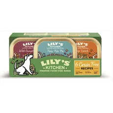 Lily's Kitchen - Getreidefreies Nass Hundefutter für ausgewachsene Hunde 6er Schalen (6 x 150g) - Multipack