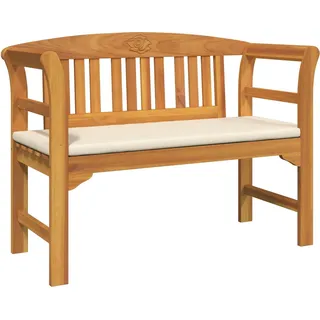 vidaXL Bank Natürlicher Ölfinish 114 x 46 x 82,5 cm Massivholz Akazie - Braun