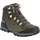 Wanderschuh JACK WOLFSKIN "REFUGIO TEXAPORE MID M", Herren, Gr. 46, grün (khaki), Leder, Synthetik, Textil, Schuhe Wanderschuh, wasserdicht, Trekkingschuh