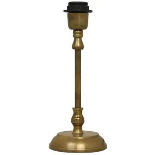 Tischlampe Rund Antik Bronze H30cm