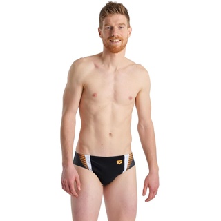 Arena Threefold R Herren Badeslip, schnell trocknend, chlor- und salzresistentes MaxFit Eco-Gewebe mit UPF 50+ UV-Schutz, Herren Badehose mit gefütterter Vorderseite