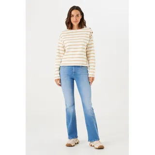 GARCIA Slim-fit-Jeans »Celia Flare«, blau