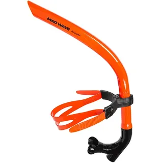 Mad Wave Pro Frontschnorchel - Orange - One Size