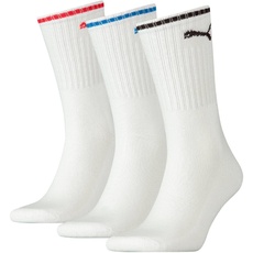 Bild Unisex Sportsocken Stripe Tennissocken, Streifen Weiß 39-42