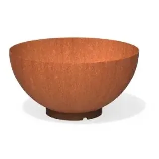 Feuerschale Bocca 800 x 410 mm, Stahl 3mm Stärke für Garten und Terrasse