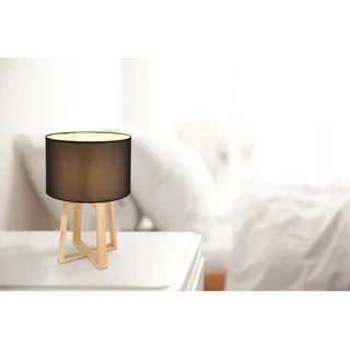 Globo Tischlampe Moritz 1-flammig Braun 300 x 450 mm