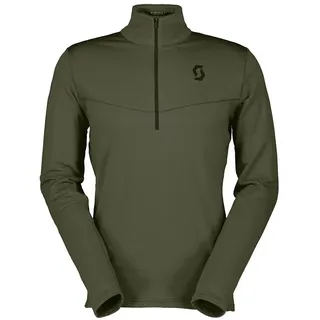 Scott Defined Light Fleece Mit Halbem Reißverschluss - Douglas Green - M