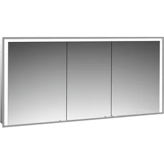 emco prime 3 Spiegelschrank, 1600mm, 3 Türen, Unterputzmodell, 949717308, Farbe: aluminium/weiß