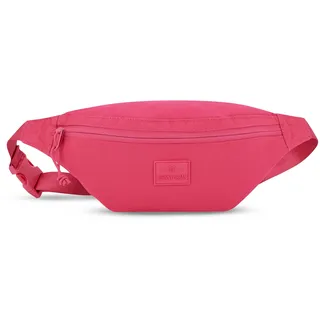 JOHNNY URBAN Bauchtasche Damen & Herren Pink - Erik Small - Gürteltasche Mit Flexiblem Gurt für Festival - Stylische Crossbody Brusttasche - Wasserabweisend
