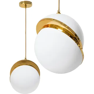 tooLight Hängelampe APP481-1CP WHITE/GOLD - Weiß, Gold