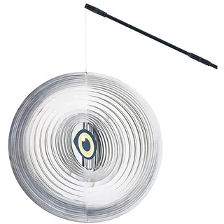 Pontec PondoScare Spinner - Reiherschreck für Teiche, hält Vögel und andere Tiere vom Teich fern, Windspiel