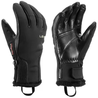 Leki Vallarta 3D Skihandschuhe Damen Schwarz 8