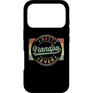 Hülle für iPhone 17 Pro Best Grandpa Ever Emblem Father's Day Grandpa Gifts Funny
