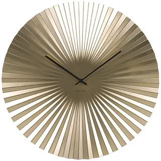 Karlsson Wanduhr Sensu - Gold - Ø50cm