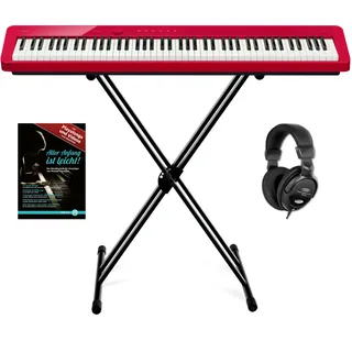 Casio PX-S1100 RD Privia Digitalpiano Rot Set