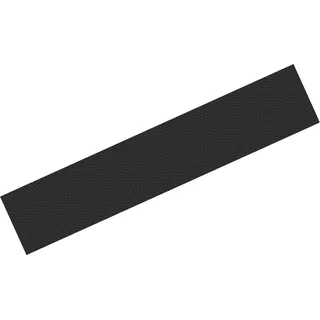 SucceBuy Gummimatte 1219,2 x 6096 mm, 3 mm dicke rutschfeste Bodenmatte, strapazierfähige Schutzmatte mit Noppenstruktur, einfach zu reinigen, ideal für Lager, Fitnessbereiche, Anhänger, Schwarz