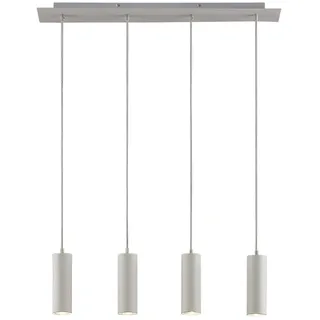 Lindby Esstisch Pendelleuchte, Hängeleuchte Metall weiß Hängelampe 4x GU10 max. 35W ohne Leuchtmittel Esszimmer Küche Wohnzimmer