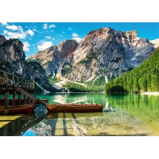 Ravensburger Puzzle 12000363 - Pragser Wildsee, Dolomiten, Südtirol - 1000 Teile Puzzle für Erwachsene und Kinder ab 14 Jahren, Puzzle mit Landschaft und Natur