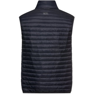 Steppweste CAMEL ACTIVE, Herren, Gr. L, schwarz navy, Steppware, Obermaterial: 100% Polyamid, unifarben, normal hüftbedeckend, Rundhals, Westen Steppweste, mit Stehkragen und Reißverschluss