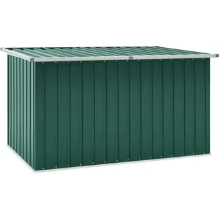 Grüne Gartenbox 171x99x93 cm, 1,195 m3 Volumen, wasserabweisend, für Aufbewahrung & Werkzeuge - Grün
