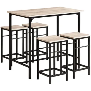 SoBuy Bartisch OGT11-N (100 x 87 x 60 cm, Esszimmer, Barmöbel, Barschränke -