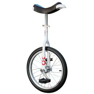 QU-AX Onlyone 18 ́ ́ Einrad - White / Black - One Size
