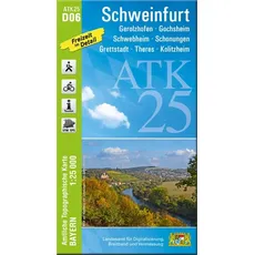 ATK25-D06 Schweinfurt (Amtliche Topographische Karte 1:25000)
