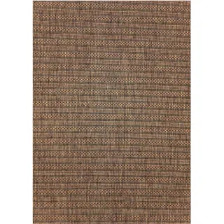 Outdoor Teppich ZAGORA Kupfer 120 cm x 170 cm - Braun