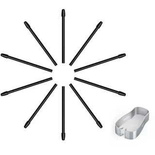 (10 Spitzen) Ersatzstiftspitzen für Remarkable Marker Stylus, Remarkable 2 Stift mit 4096 Druckempfindlichkeit und Neigungsschreibunterstützung, mit Werkzeug zum Entfernen der Spitze