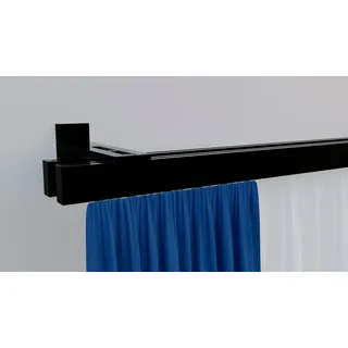 INDEKO Innenlaufgarnitur Bern 2-läufig Ø 16 mm 110 cm Schwarz