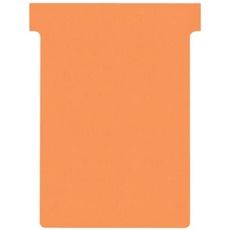 Bild T-Steckkarten Gr.3 orange(100)
