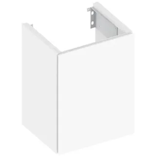 KEUCO X-LINE Waschtischunterschrank, 1-türig, Anschlag links, 460x605x380mm, 33122110001, Korpus/Front: Anthrazit Lack Seidenmatt / Anthrazit Glas