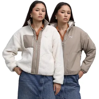 Puma Reversible Hybrid Sherpa Jacke - alpine snow XL