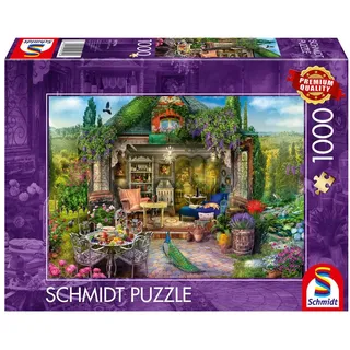 Schmidt Spiele Gartenhausglück in den Weinbergen, Puzzle, (1000 Teile)