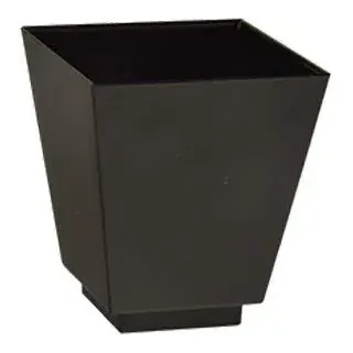PAPSTAR 85666 Fingerfood-Schale eckig, 50 x 45 x 45 mm, schwarz