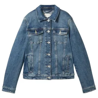 Tom Tailor Authentic Jeansjacke Used Dark Stone Blue Denim 2XL