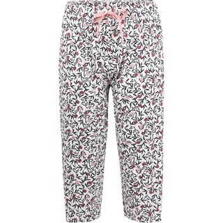 CALIDA Favourites Dreams Capri Pants Weiß Muster Baumwolle