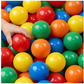 LittleTom Bällebad-Bälle 3000 Stück, bunt, 7 cm