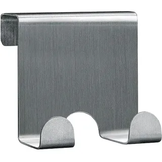 Türhaken doppelt, Edelstahl Rostfrei, 68 x 62 x 47 mm - 93 196 70