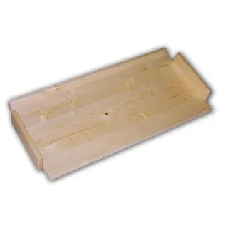 Biedrax Holzregal Massivholz Ersatzfachböden 33 x 68 cm Farbe: Natur