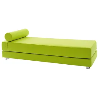 Softline Schlafsofa Lubi grün, Designer Kurt Brandt, 82x44 cm