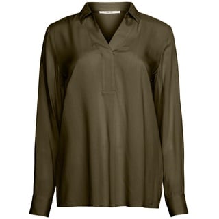 ESPRIT Damen 093EE1F301 Bluse, 355/DARK Khaki, XL