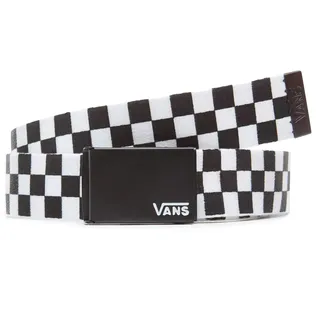 Vans Herren Deppster Ii Web Belt Gürtel, Schwarz (Black/White), One Size