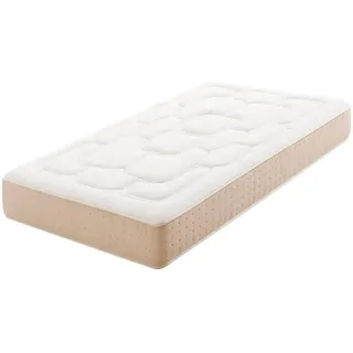 Moonia Matratze Royal Prime - 80X190, 30cm - Härtegrad H2/H3 , Weiß , Textil , Rechteckig , 80x190 cm , Oeko-Tex® , Schlafzimmer, Matratzen, Viscomatratzen