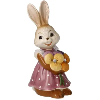 GOEBEL Hasenfigur Hasenmädchen Blumen sind das Lächeln der Erde!