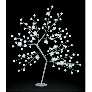 1.2m 120 Weiß LED Rose Blume Weihnachtsbaum - PREMIER