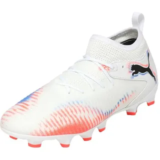 Future 8 Match FG/AG Jr PUMA White-PUMA Black-Glowing Red 35.5